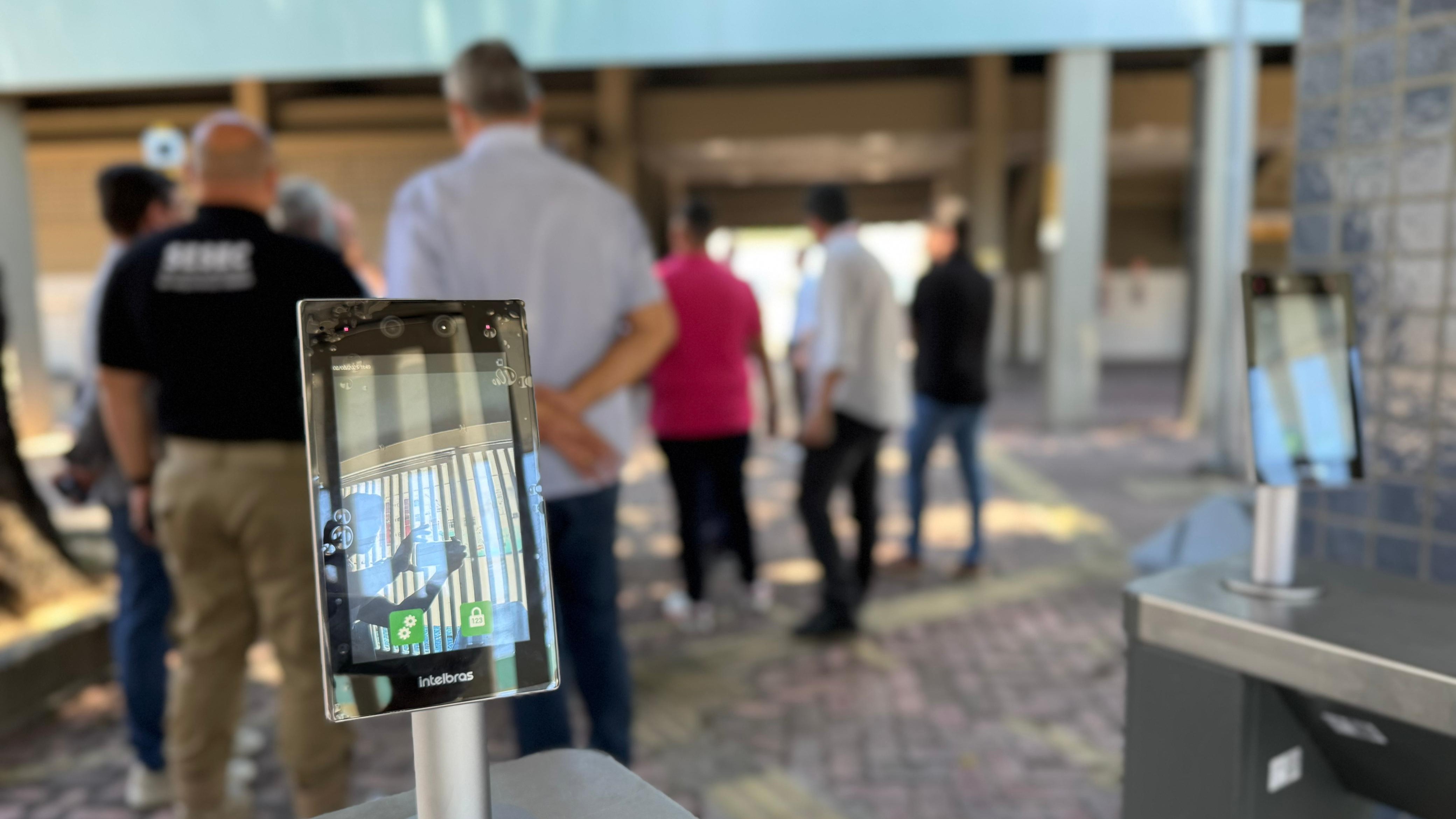 catracas com controle facial